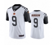 Cincinnati Bengals #9 Joe Burrow Color Rush Limited White Jersey