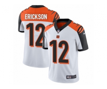 Men Nike Cincinnati Bengals #12 Alex Erickson White Vapor Untouchable Limited Player NFL Jersey