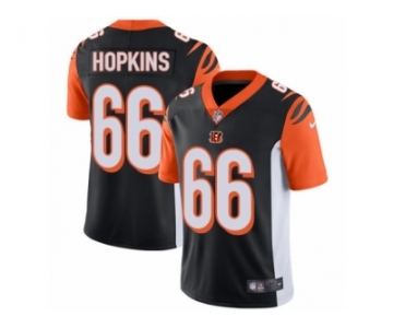 Men Nike Cincinnati Bengals #66 Trey Hopkins Black Team Color Vapor Untouchable Limited Player NFL Jersey