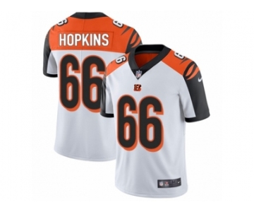 Men Nike Cincinnati Bengals #66 Trey Hopkins White Vapor Untouchable Limited Player NFL Jersey