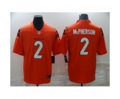 Men's Cincinnati Bengals #2 Evan McPherson Orange Limited Player Jersey