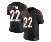 Men's Cincinnati Bengals #22 Geno Stone BLack Vapor Untouchable Limited Football Stitched Jersey