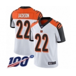 Men's Cincinnati Bengals #22 William Jackson White Vapor Untouchable Limited Player 100th Season Football Jersey