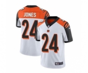 Men's Cincinnati Bengals #24 Adam Jones Vapor White Stitched Limited Jersey