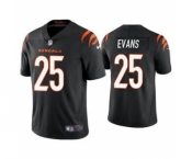 Men's Cincinnati Bengals #25 Chris Evans 2021 Black Vapor Untouchable Limited Stitched Football Jersey