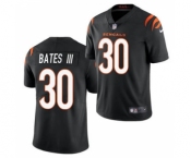 Men's Cincinnati Bengals #30 Jessie Bates III 2021 Black Vapor Untouchable Limited Stitched Football Jersey