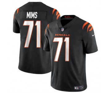 Men's Cincinnati Bengals #71 Amarius Mims Black 2024 Draft Vapor Untouchable Limited Football Stitched Jersey