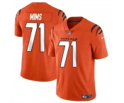 Men's Cincinnati Bengals #71 Amarius Mims Orange 2024 Draft Vapor Untouchable Limited Football Stitched Jersey