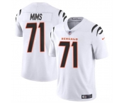 Men's Cincinnati Bengals #71 Amarius Mims White 2024 Draft Vapor Untouchable Limited Football Stitched Jersey