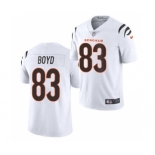 Men's Cincinnati Bengals #83 Tyler Boyd 2021 White Vapor Untouchable Limited Stitched Football Jersey