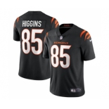 Men's Cincinnati Bengals #85 Tee Higgins 2021 Black Vapor Untouchable Limited Stitched Football Jersey