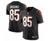 Men's Cincinnati Bengals #85 Tee Higgins 2021 Black Vapor Untouchable Limited Stitched Football Jersey