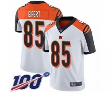 Men's Cincinnati Bengals #85 Tyler Eifert White Vapor Untouchable Limited Player 100th Season Football Jersey