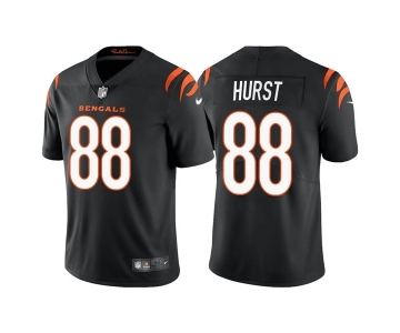 Men's Cincinnati Bengals #88 Hayden Hurst Black Vapor Untouchable Limited Stitched Jersey