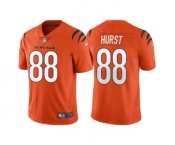 Men's Cincinnati Bengals #88 Hayden Hurst Orange Vapor Untouchable Limited Stitched Jersey