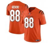 Men's Cincinnati Bengals #88 Mike Gesicki Orange Vapor Untouchable Limited Stitched Jersey