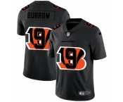 Men's Cincinnati Bengals #9 Joe Burrow Black Nike Black Shadow Edition Limited Jersey