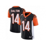 Men's Nike Cincinnati Bengals #14 Andy Dalton Vapor Untouchable Limited Black Team Color NFL Jersey