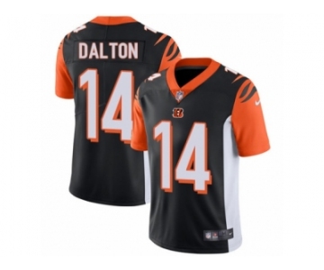 Men's Nike Cincinnati Bengals #14 Andy Dalton Vapor Untouchable Limited Black Team Color NFL Jersey