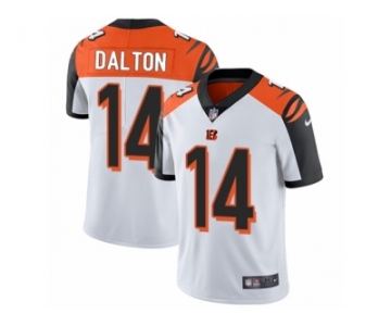 Men's Nike Cincinnati Bengals #14 Andy Dalton Vapor Untouchable Limited White NFL Jersey