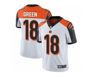 Men's Nike Cincinnati Bengals #18 A.J. Green Vapor Untouchable Limited White NFL Jersey