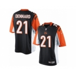 Men's Nike Cincinnati Bengals #21 Darqueze Dennard Limited Black Team Color NFL Jersey