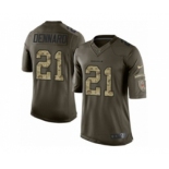 Men's Nike Cincinnati Bengals #21 Darqueze Dennard Limited Green Salute to Service NFL Jersey