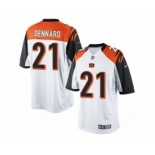 Men's Nike Cincinnati Bengals #21 Darqueze Dennard Limited White NFL Jersey