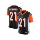 Men's Nike Cincinnati Bengals #21 Darqueze Dennard Vapor Untouchable Limited Black Team Color NFL Jersey