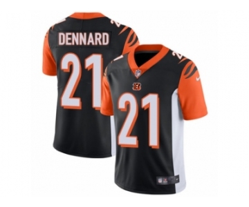 Men's Nike Cincinnati Bengals #21 Darqueze Dennard Vapor Untouchable Limited Black Team Color NFL Jersey