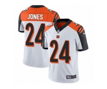 Men's Nike Cincinnati Bengals #24 Adam Jones Vapor Untouchable Limited White NFL Jersey