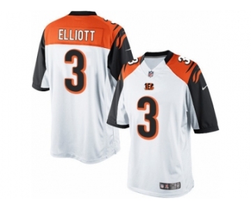 Men's Nike Cincinnati Bengals #3 Jake Elliott Limited White NFL Jersey