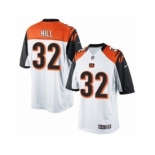 Men's Nike Cincinnati Bengals #32 Jeremy Hill Limited White NFL Jersey