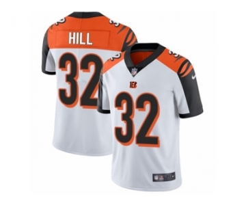 Men's Nike Cincinnati Bengals #32 Jeremy Hill Vapor Untouchable Limited White NFL Jersey