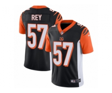 Men's Nike Cincinnati Bengals #57 Vincent Rey Vapor Untouchable Limited Black Team Color NFL Jersey