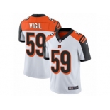 Men's Nike Cincinnati Bengals #59 Nick Vigil Vapor Untouchable Limited White NFL Jersey