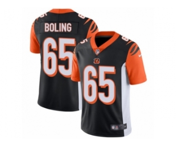 Men's Nike Cincinnati Bengals #65 Clint Boling Vapor Untouchable Limited Black Team Color NFL Jersey