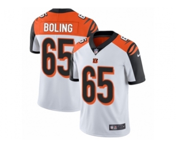 Men's Nike Cincinnati Bengals #65 Clint Boling Vapor Untouchable Limited White NFL Jersey