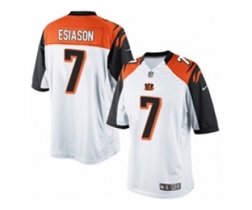 Men's Nike Cincinnati Bengals #7 Boomer Esiason Limited White NFL Jersey