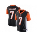 Men's Nike Cincinnati Bengals #7 Boomer Esiason Vapor Untouchable Limited Black Team Color NFL Jersey