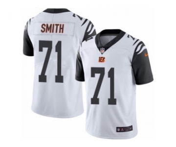 Men's Nike Cincinnati Bengals #71 Andre Smith Limited White Rush NFL Jersey