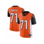 Men's Nike Cincinnati Bengals #71 Andre Smith Vapor Untouchable Limited Orange Alternate NFL Jersey