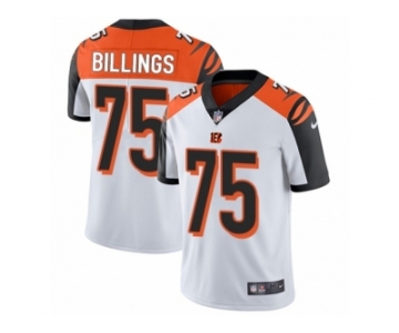 Men's Nike Cincinnati Bengals #75 Andrew Billings Vapor Untouchable Limited White NFL Jersey