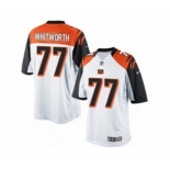 Men's Nike Cincinnati Bengals #77 Andrew Whitworth Limited White NFL Jersey