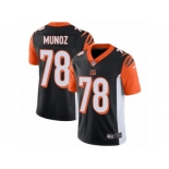 Men's Nike Cincinnati Bengals #78 Anthony Munoz Vapor Untouchable Limited Black Team Color NFL Jersey