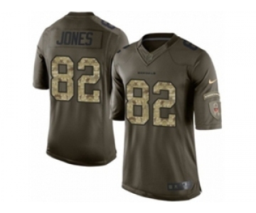 Men's Nike Cincinnati Bengals #82 Marvin Jones Limited Green Salute to Service NFL Jersey