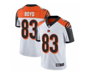 Men's Nike Cincinnati Bengals #83 Tyler Boyd Vapor Untouchable Limited White NFL Jersey