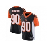 Men's Nike Cincinnati Bengals #90 Michael Johnson Vapor Untouchable Limited Black Team Color NFL Jersey