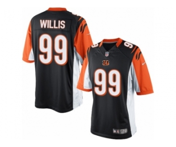 Men's Nike Cincinnati Bengals #99 Jordan Willis Limited Black Team Color NFL Jersey