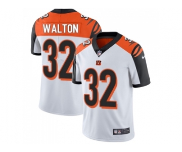 Nike Cincinnati Bengals #32 Mark Walton White Men Stitched NFL Vapor Untouchable Limited Jersey